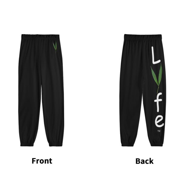 Lyfe Unisex Black Long Sport Pants/Sweatpants - Image 3