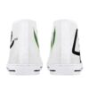 Lyfe Custom Women's White/Black/White Rubber High Top Canvas Shoes (White Laces) - Image 7