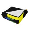 Lyfe Black/Rainbow Flannel Breathable Blanket - Image 4