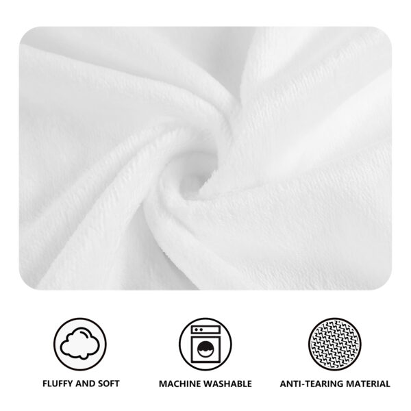 Lyfe Black/Rainbow Flannel Breathable Blanket - Image 8