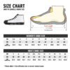 Lyfe Custom Women's White/Black/White Rubber High Top Canvas Shoes (White Laces) - Image 10
